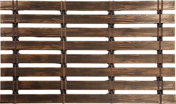 Bambu Biçimli Lastik Kapı Mat Doku Arkaplanı