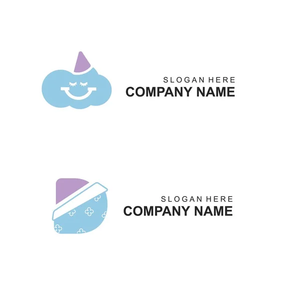 Logotipo Para Loja Linho Almofada —  Vetores de Stock