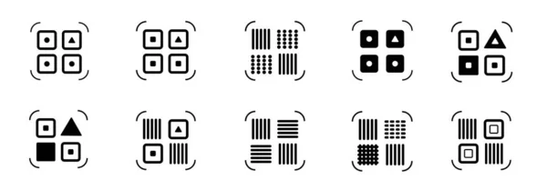 Code Logo Digitale Technologie Digitale Set — Stockvector