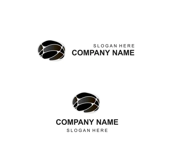 Logotyp För Företag Som Tillverkar Stenprodukter — Stock vektor