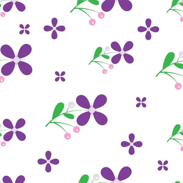 flowers purple pattern background texture