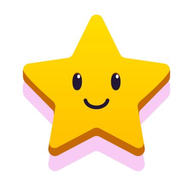 Çocuklar için yıldız gülüşü at arabası stili