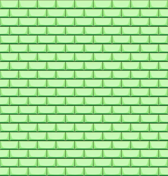 Πράσινο κεραμικό πλακιδίων αδιάλειπτη μοτίβο — Διανυσματικό Αρχείο