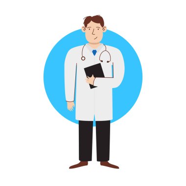 Doktor karakter çizgi film tarzı