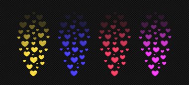 Siyah şeffaf arkaplanda bir vektör gibi yaşa