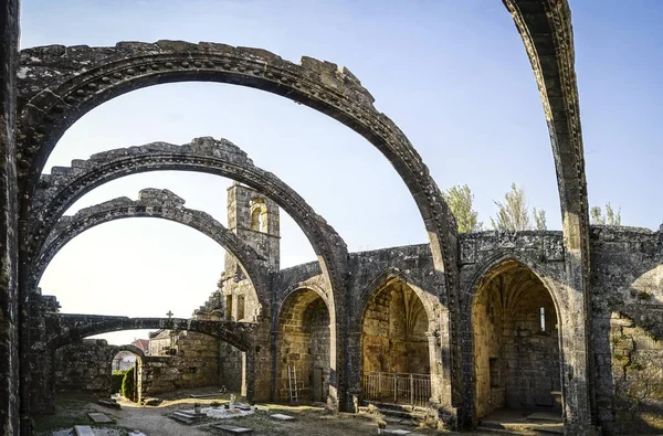 Combarro Hřbitov Nachází Jeden Kilometr Farního Kostela Města — Stock fotografie