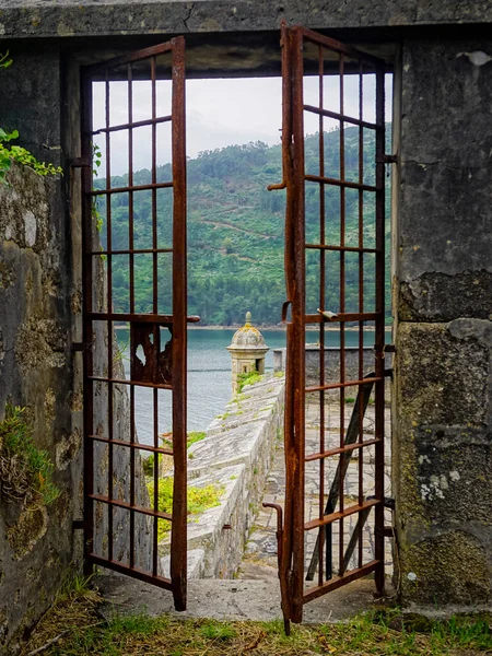 Panoramatický Výhled Castillo San Felipe Kamenný Zemní Přímořský Hrad Století — Stock fotografie