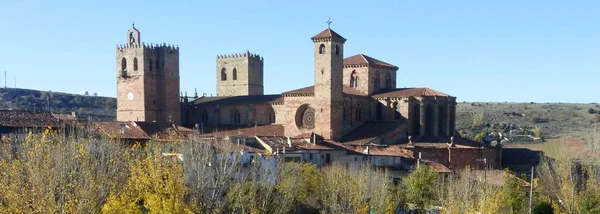 Kathedral Von Santa Maria Von Siguenza Guadalajara Spanien — Stockfoto