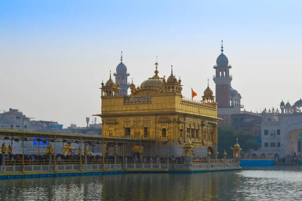 Golden Temple Harmandir Sahib Amritsar Punjab Índia — Fotografia de Stock