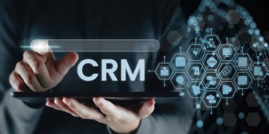 CRM Customer Relationship Management, digital marketing image, online marketing image