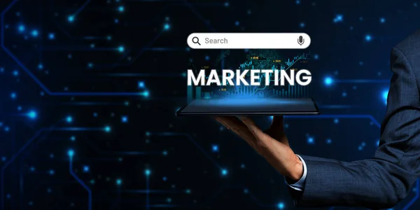 Searching Marketing Word Internet Browsing Internet Data Information Concept — Stockfoto