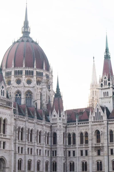 The Hungarian Parliament Building is also known as the Parliament of Budapest after its location.