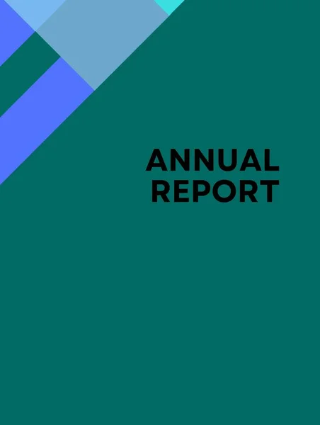 보고서 카탈로그 디자인 템플릿 Report Catalog Cover Design Template 팜플렛 — 스톡 사진