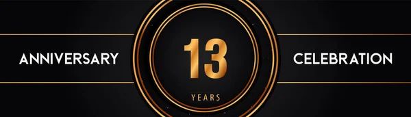 Years Anniversary Celebration Template Design Vector Premium Design Brochure Banner — Stock vektor