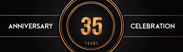 Years Anniversary Celebration Template Design Vector Premium Design Brochure Banner — Stock vektor