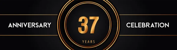 Years Anniversary Celebration Template Design Vector Premium Design Brochure Banner — Stock vektor