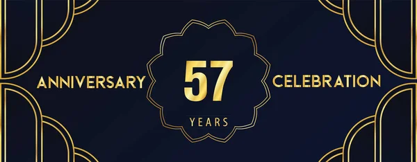 Years Anniversary Celebration Design Template Vector Premium Design Happy Birthday — Stock Vector