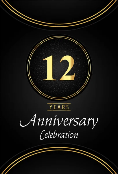 Premium Vector  Number 12 logo icon design, 12nd birthday logo number,  anniversary 12