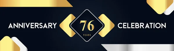 Años Historia Celebración Del Aniversario Diseño Premium Para Póster Pancarta — Vector de stock