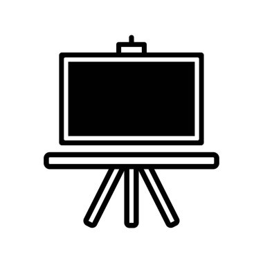 okul ekipmanı vektör illüstrasyon tasarımlı karatahta