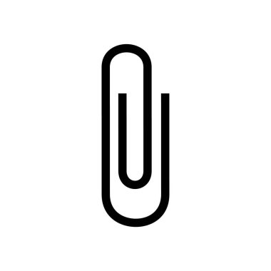 beyaz arkaplanda izole edilmiş ataç simgesi vektörü, kalem şeffaf işareti