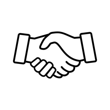 El sıkışma simgesi vektör illüstrasyonu