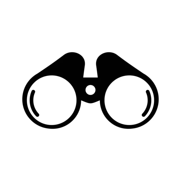 Binoculars Icon Vector Isolated White Background Your Web Mobile App — 图库矢量图片