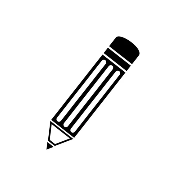 Illustration Vectorielle Icône Crayon — Image vectorielle