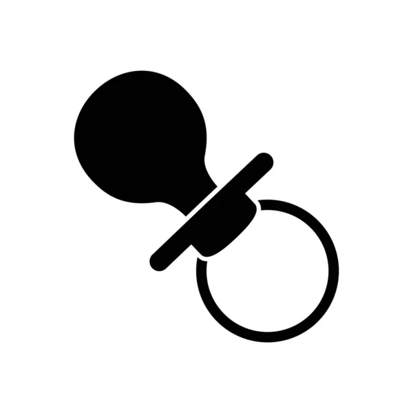 Baby Rattle Icon Simple Illustration Bowling Ball Vector Icons Web — 图库矢量图片