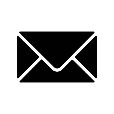 zarf e- posta simgesi vektör illüstrasyonu