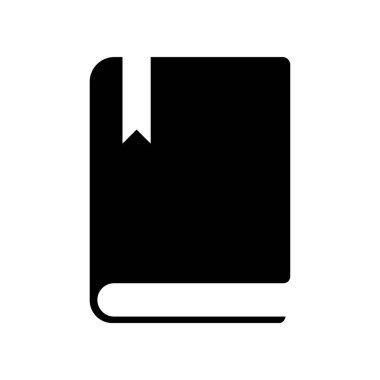 kitap simgesi vektör illüstrasyonu