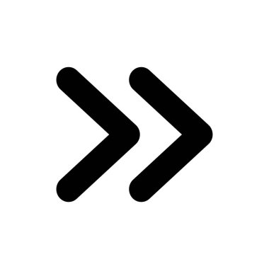 Ok. Web simgesi basit illüstrasyon