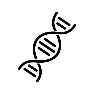 DNA simgesi vektör illüstrasyonu