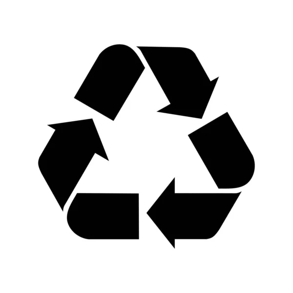 Recycle Symbol Icon Vector Illustration Graphic Design — Stock Vector