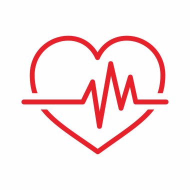 vector heart icon illustration design
