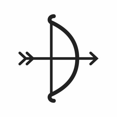 ok simgesi vektör illüstrasyonu