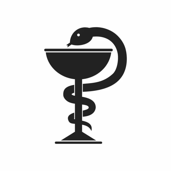 Иконка Медицинского Символа Векторная Иллюстрация — стоковый вектор