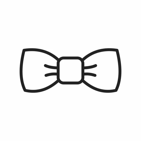 Bow Tie Icon Simple Illustration Bowtie Vector Symbol Web Design — стоковый вектор