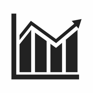 statistic data vector icon