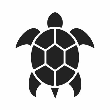 Kaplumbağa simge vektör çizim