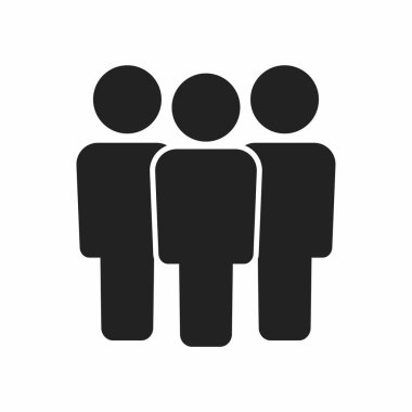 insanlar simge vektör illüstrasyonu