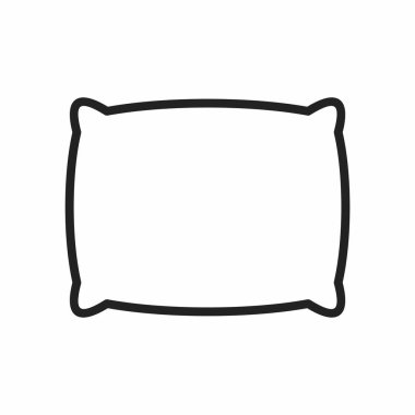 vector illustration of bed and chat icon