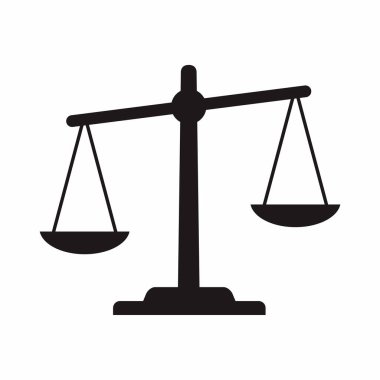 Ölçek simgesi vektör illüstrasyonuName