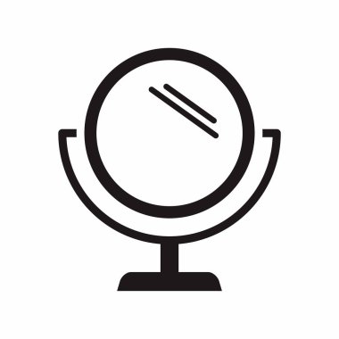 ayna vektörü ince çizgi simgesi