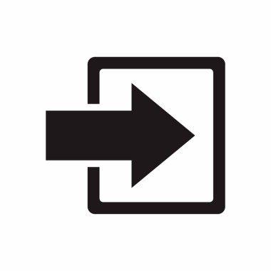 ok simgesi vektör illüstrasyonu