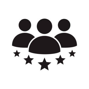 İş ve finans simgesinin vektör illüstrasyonu