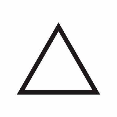 üçgen vektör illüstrasyonu