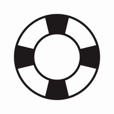 yaşam şamandırası vektör illüstrasyonu