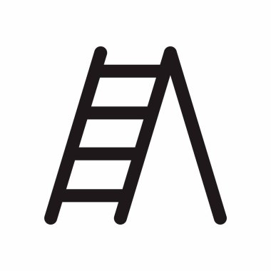 merdiven simgesi. vektör illüstrasyon