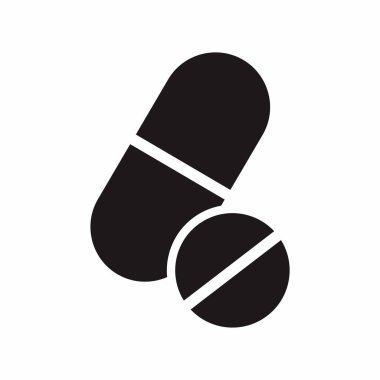 hap ikonu vektör illüstrasyonu